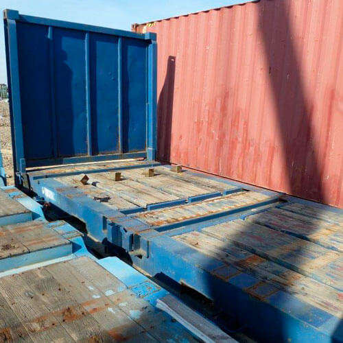 Контейнер 20 футов Flat Rack
