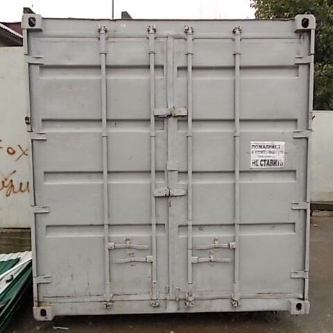 Открытый 40 футовый контейнер